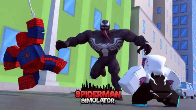 Códigos del simulador de Spiderman